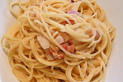 Spaghetti Carbonara light 7