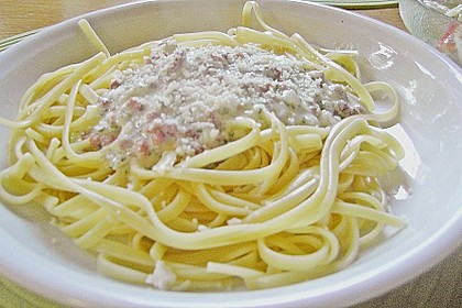 Spaghetti Carbonara light 8