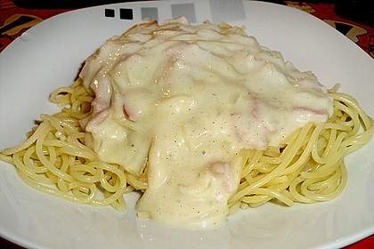 Spaghetti Carbonara light 9