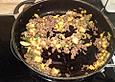 Hack - Zucchini - Kartoffel - Pfanne