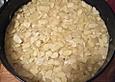 Birnen - Nuss - Kuchen vom Blech