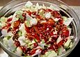 Melonensalat mit Sonnenblumenkernen
