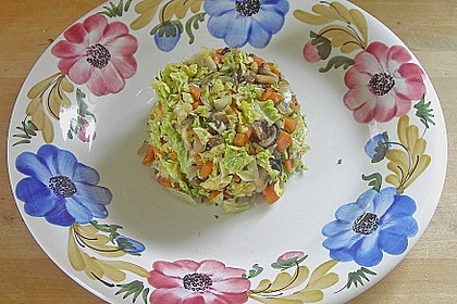Wirsing - Pilz - Gem&uuml;se
