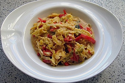 Wirsing - Pilz - Gem&uuml;se 1