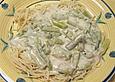 Pasta mit gr&uuml;nem Spargel