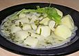 Spargelgem&uuml;se mit Rucola - So&szlig;e