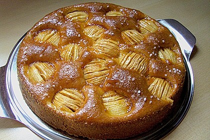 Amerikanische Apfeltorte 3