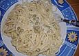 Spaghetti mit Zitronen - Sahne - So&szlig;e