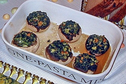 Gef&uuml;llte Riesenchampignons 1