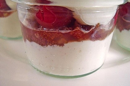 Weihnachtliches Lebkuchen - Schicht - Dessert 14