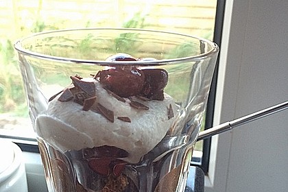 Weihnachtliches Lebkuchen - Schicht - Dessert 8