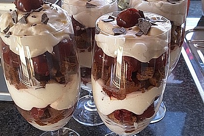 Weihnachtliches Lebkuchen - Schicht - Dessert 5