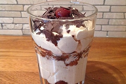 Weihnachtliches Lebkuchen - Schicht - Dessert 3