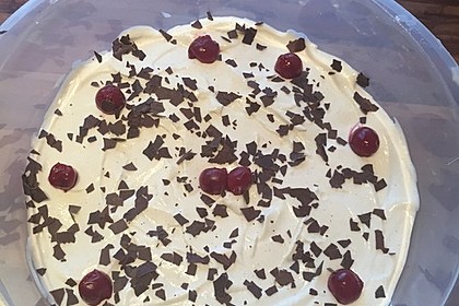 Weihnachtliches Lebkuchen - Schicht - Dessert 13