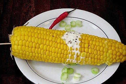 Maiskolben mit Butter 14