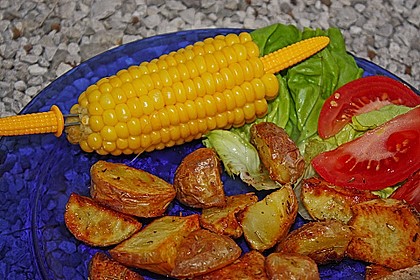 Maiskolben mit Butter 1