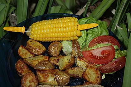 Maiskolben mit Butter 6