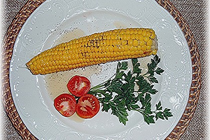 Maiskolben mit Butter 5
