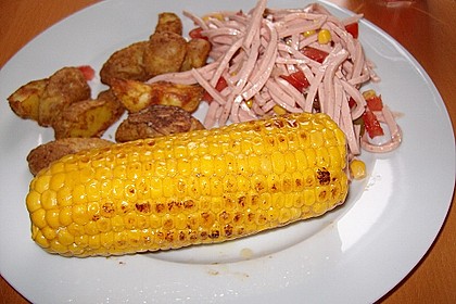 Maiskolben mit Butter 9