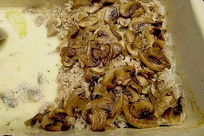 Champignon - Hackfleisch - Auflauf 5