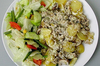 Champignon - Hackfleisch - Auflauf 4