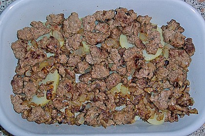 Champignon - Hackfleisch - Auflauf 6