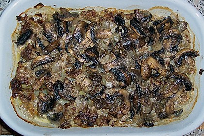 Champignon - Hackfleisch - Auflauf 7