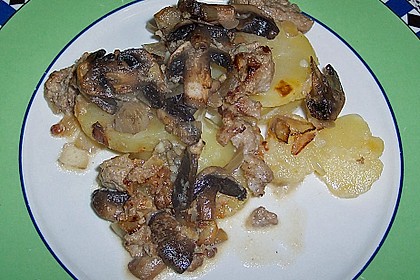 Champignon - Hackfleisch - Auflauf 3