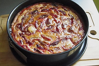 Zwetschgentorte mit Rahmguss 5
