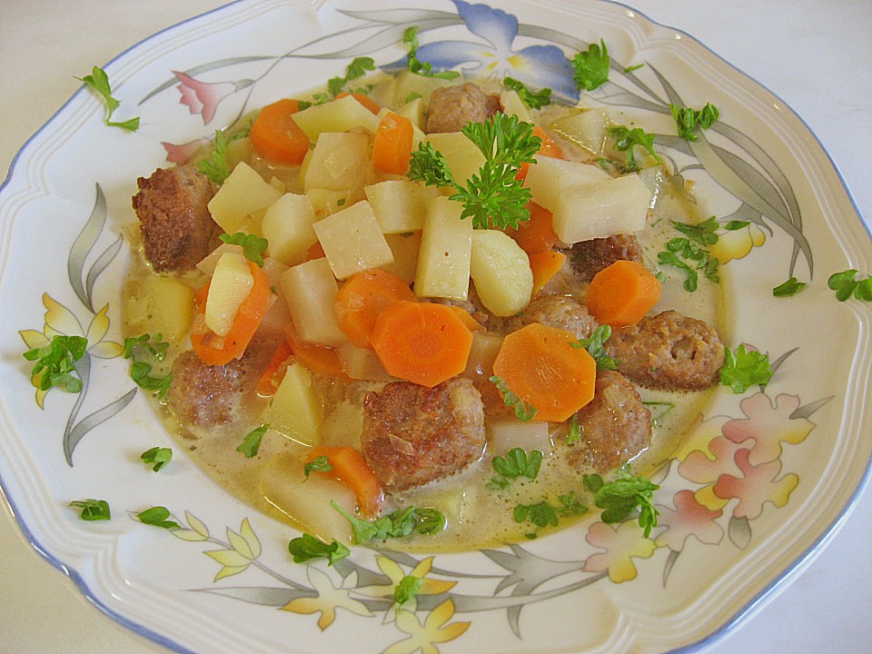 Kohlrabi Kartoffel Fleischwurst Eintopf — Rezepte Suchen