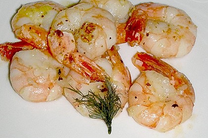 Pikante Scampi in Knoblauchbutter 1