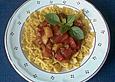 Pasta mit Paprikaso&szlig;e