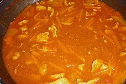H&auml;hnchencurry Low Carb