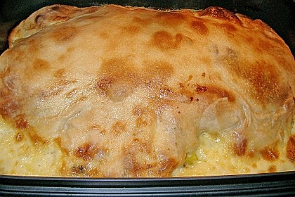 Topfenrahmstrudel mit Sahneguss 4
