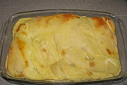 Topfenrahmstrudel mit Sahneguss 11