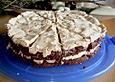 Schoko - Baiser - Torte