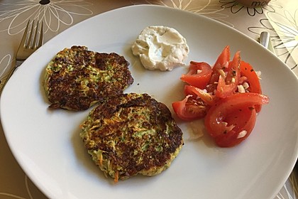 Möhren - Zucchini - Bratlinge 11