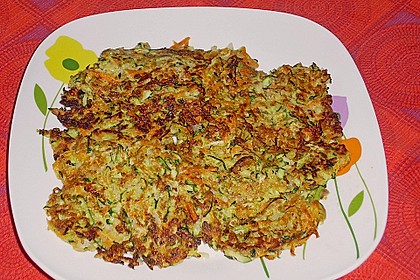 Möhren - Zucchini - Bratlinge 7