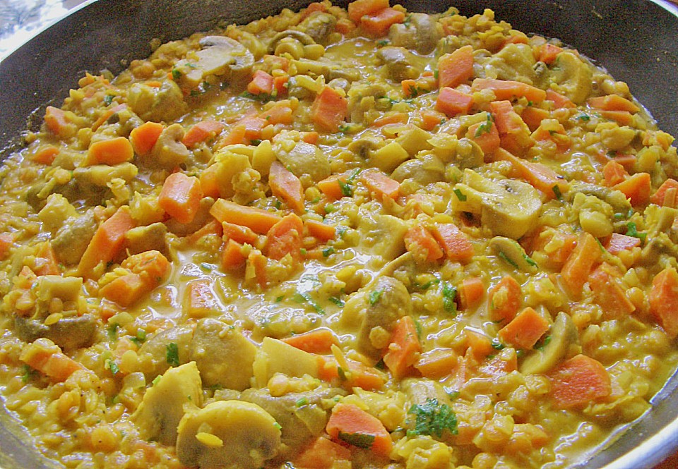 Curry - Linsen - Topf (Rezept mit Bild) von boqueronita | Chefkoch.de