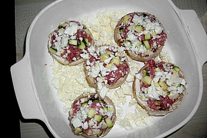 Gef&uuml;llte Champignons