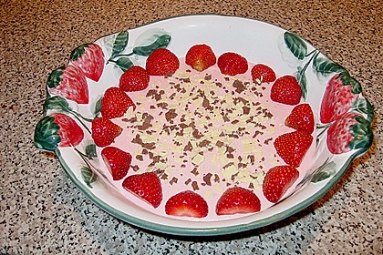 Erdbeer - Quark - Mousse