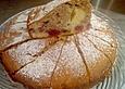 Versunkener Kirschkuchen