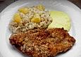 H&auml;hnchenfilet in Haselnussh&uuml;lle