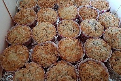 Kirsch - Muffins mit Kokosstreusel 23