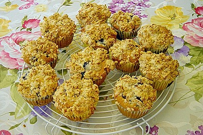 Kirsch - Muffins mit Kokosstreusel 13