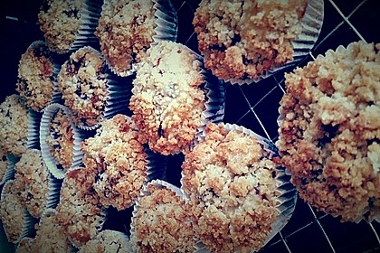 Kirsch - Muffins mit Kokosstreusel 6