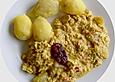 Gurkenpfanne mit Tofu