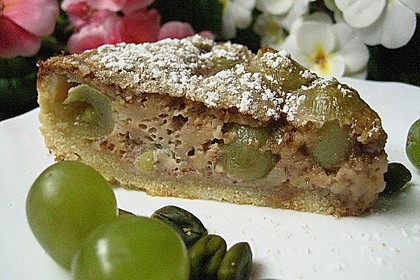 Traubentorte mit Nuss