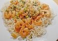 King Prawns mit Lauchzwiebeln