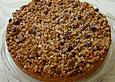 K&auml;sekuchen mit Rum und Streuseln
